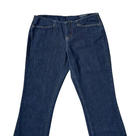 Y2K vintage Levi's Silvertab low rise jeans dark wash Bootcut flare 2000s. - Picture 2 of 5